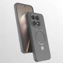 Nezih Case Mi 15T Uyumlu Içi Kadife Stand Olabilen Halka Yüzüklü Kılıf