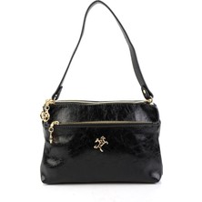 Bambi Siyah  Kadın Postacı Çanta C06607113342