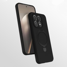 Nezih Case Mi 15T Uyumlu Içi Kadife Stand Olabilen Halka Yüzüklü Kılıf