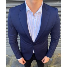 Sabri Zengin Erkek Slim  Fit Blazer Ceket