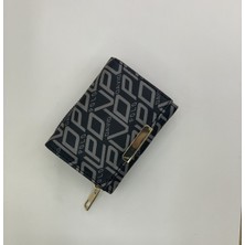 Purpleart Kadın Polo Yazı Baskılı Küçük Boy Cüzdan 7X11CM
