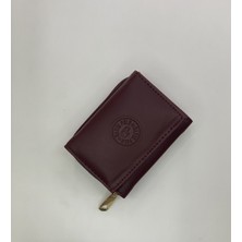 Purpleart Kadın Polo Armalı Suni Deri Küçük Boy Cüzdan 7X10CM