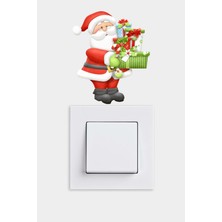 Wallhuman Priz- Noel Babanın Hediyeleri Çocuk Odası Priz Stickerı