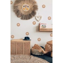 Wallhuman Aslan Yüzü Duvar Stickerı