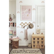 Wallhuman Kahverengi Gökkuşağı Duvar Stickerı