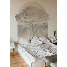 Wallhuman Boho - Bohem Tarz Oval Kemer Dekoratif Duvar Stickerı