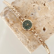 Vesce Atelier Soilleir Gold Saat Yeşil