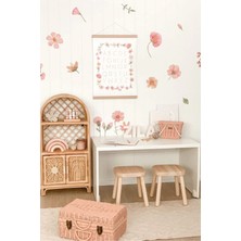 Wallhuman Düşen Çiçekler Çocuk Odası Duvar Stickerı