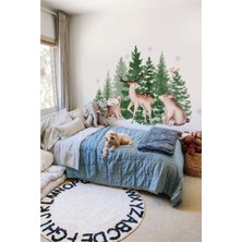 Wallhuman Kış Masalı Duvar Stickerı