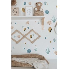 Wallhuman Deniz Hazineleri Çocuk Odası Duvar Stickerı