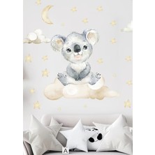 Wallhuman Koala Rüyası Çocuk Odası Duvar Stickerı