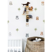 Wallhuman Gülen Suratlar Çocuk Odası Duvar Stickerı