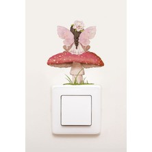 Wallhuman Priz- Masal Perisi Çocuk Odası Stickerı
