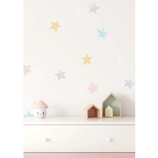 Wallhuman Soft Yıldızlar Çocuk Odası Duvar Stickerı