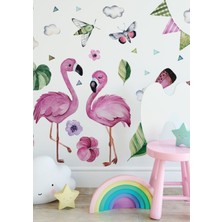 Wallhuman Pastel Şekiller Çocuk Odası Duvar Stickerı