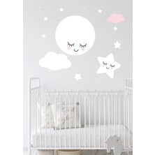 Wallhuman Uykucu Çocuk Odası Duvar Stickerı