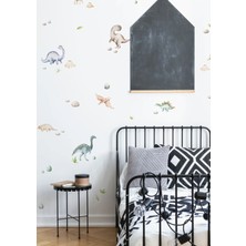 Wallhuman Mini Dinolar Çocuk Odası Duvar Stickerı