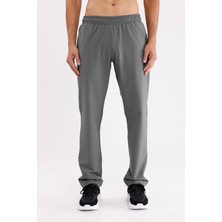 Yan Cepli Lastik Belli Düz Paça Rahat Kalıp Spor Eşofman Altı