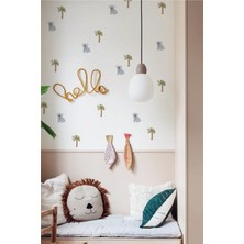 Wallhuman Mini Koala ve Palm Duvar Stickerı