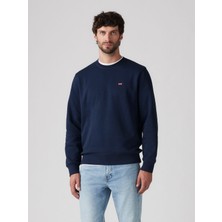 Levi's Core Ng Erkek Lacivert Bisiklet Yaka Sweatshirt 34257-0001