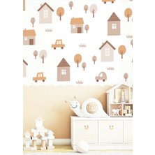 Wallhuman Kırsal Yaşam Bohem Tarzında Çocuk Odası, Kreş , Anaokulu Duvar Stickerı