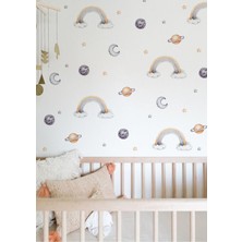 Wallhuman Gökyüzü Rüyası Çocuk Odası Duvar Stickerı
