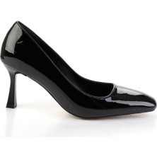 Bambi Siyah  Kadın Klasik Topuklu Ayakkabı K01565016898