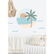 Wallhuman Yaz Tatili Çocuk Odası Duvar Stickerı