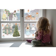 Wallhuman Yılbaşı Temalı Cam Stickerı