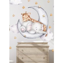 Wallhuman Gece Uykusu Çocuk Odası Duvar Stickerı