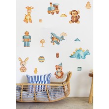 Wallhuman Oyun Diyarı Çocuk Odası Duvar Stickerı