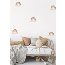 Wallhuman Popüler Gökküşağı Çocuk Odası Duvar Stickerı