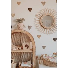 Wallhuman Kahverengi Kalpler Duvar Stickerı