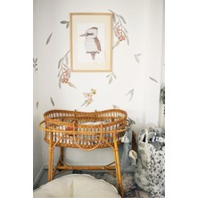 Wallhuman Sakız Ağacı Çiçekleri Çocuk Odası Duvar Stickerı