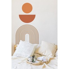 Wallhuman Bohem Renk Blokları Duvar Stickerı