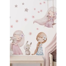 Wallhuman Peri Rüyası Çocuk Odası Duvar Stickerı
