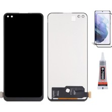 Yedcom Oppo Reno 4 Lite Uyumlu Ekran Lcd Dokunmatik B7000 15ML Yapıştırıcı ve Kırılmaz Cam ile beraber Yc