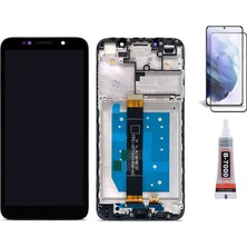 Yedcom Huawei Y5 2018 Çıtalı Uyumlu Ekran Lcd Dokunmatik B7000 15ML Yapıştırıcı ve Kırılmaz Cam ile beraber Yc