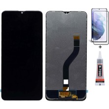 Yedcom Samsung A20S A207F Uyumlu Ekran Lcd Dokunmatik B7000 15ML Yapıştırıcı ve Kırılmaz Cam ile beraber Yc