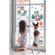 Wallhuman Noel Temalı Cam Stickerı