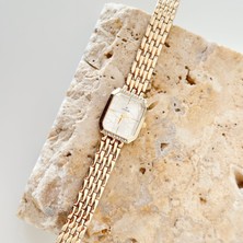 Vesce Atelier Ponctuel Gold Saat Beyaz