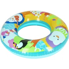 Ronanna Buğz Sevimli Hayvanlar Desenli Çocuk Deniz Simidi (3-6 Yaş)