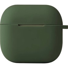 Alvo Store Buğz Airpods 4 (4.nesil) Hang Kılıf - Koyu Yeşil