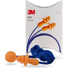 3m 1271 Kutusuz Ipli Yıkanabilir Kulak Tıkacı Tekrar Kullanılabilir Snr 26 Db