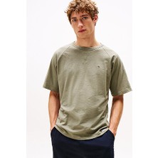 Tommy Hilfiger Erkek Yeşil S/s Tişört