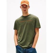 Tommy Hilfiger Erkek Yeşil S/s Tişört