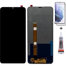 Yedcom Oppo Realme 5 Uyumlu Ekran Lcd Dokunmatik B7000 15ML Yapıştırıcı ve Kırılmaz Cam ile beraber Yc