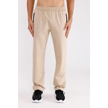 Fermuarlı Cepli Esnek Bel Rahat Kalıp Düz Paça Mevsimlik Spor Eşofman Altı