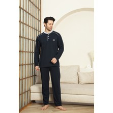 Enisena Erkek %100 Pamuklu Pijama Takımı-3 DÜĞMELI-12440