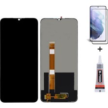 Yedcom Oppo Realme 5İ Uyumlu Ekran Lcd Dokunmatik B7000 15ML Yapıştırıcı ve Kırılmaz Cam ile beraber Yc